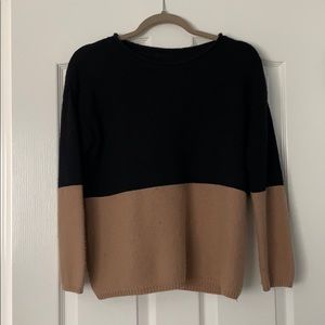 Babaton Two toned sweater